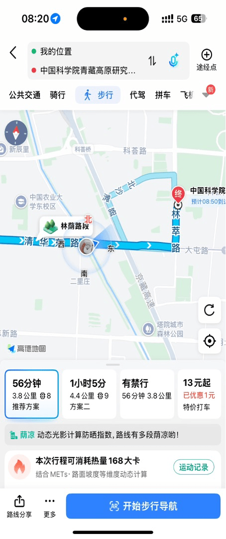 早上晨练