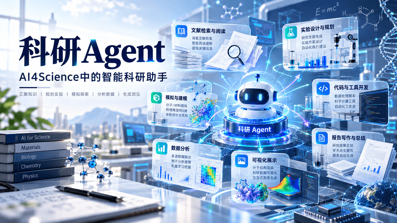 AI4Science 科普系列 05｜科研 Agent：从工具调用到自主实验